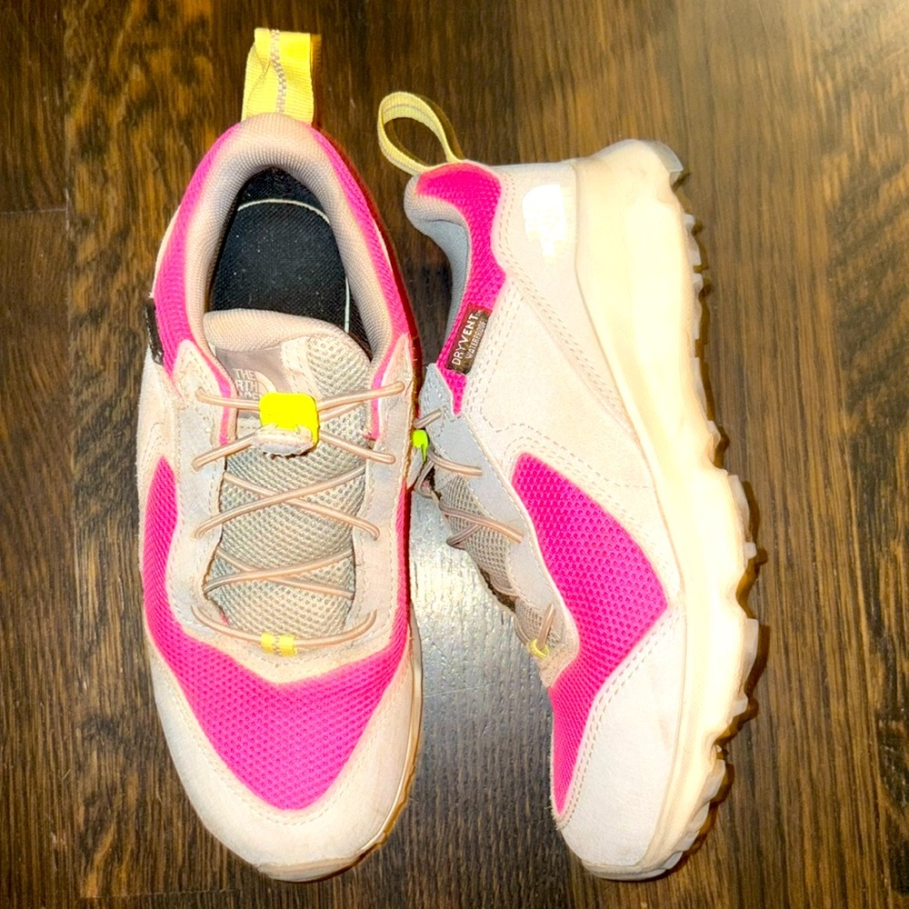 North face hiking sneakers